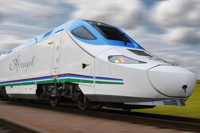 Tashkent → Samarkand (Bullet Train)